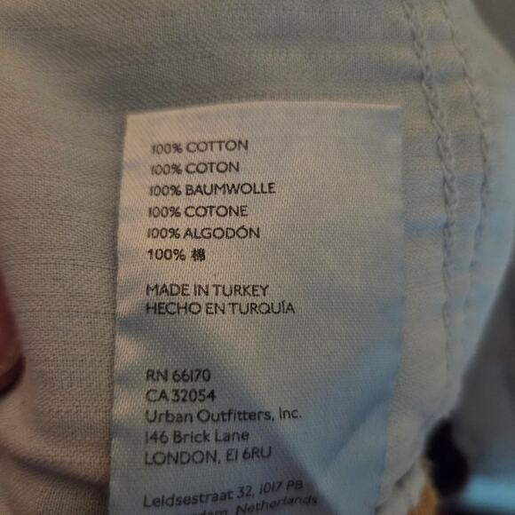 We The Free Free people Button Fly Boyfriend 5 Pocket distressed Jeans Sz 26 - Picture 8 of 10